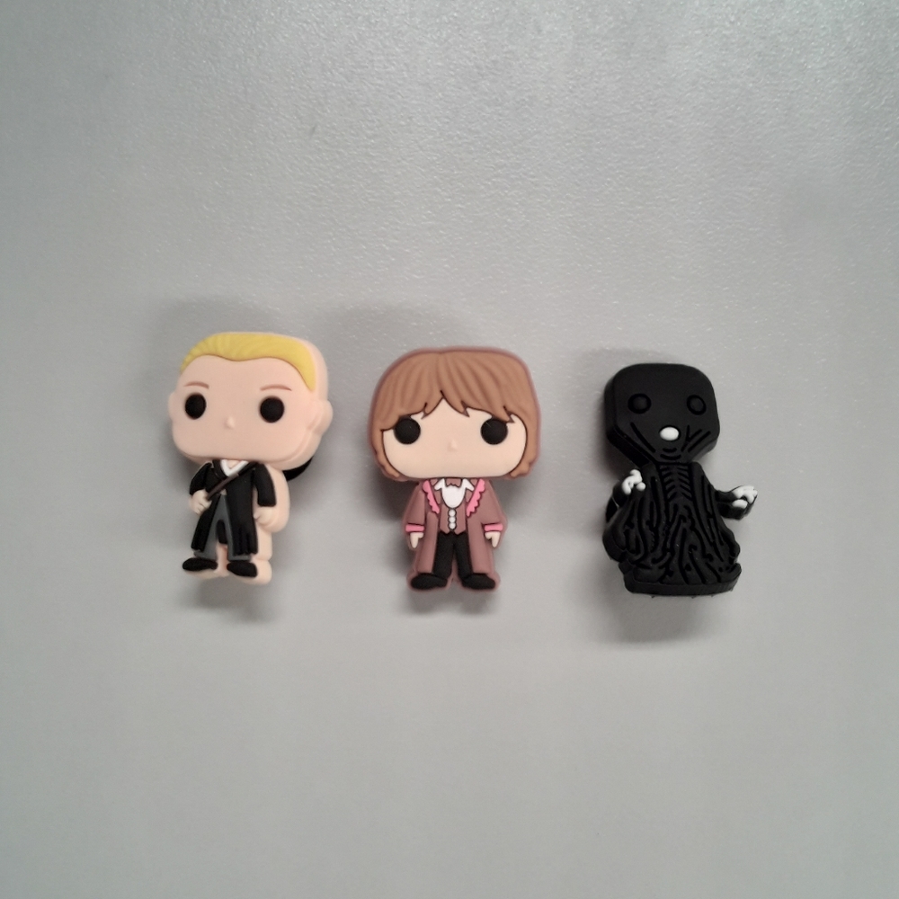 3 New Harry Potter Croc Charms Lot